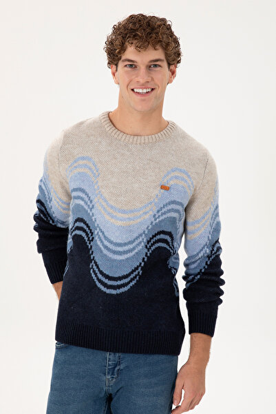 U.S. Polo Assn. Erkek Lacivert Kazak 50293044-VR033