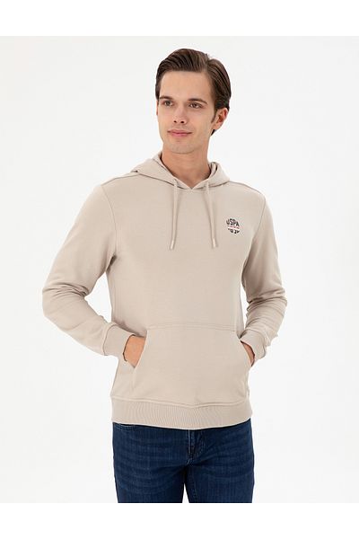 U.S. Polo Assn. Men's Stone Sweatshirt 50293454 -Vr049