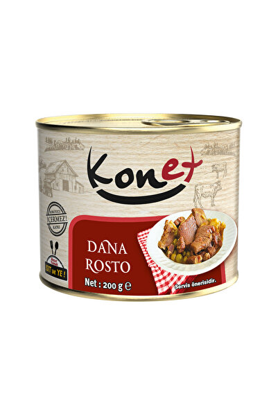 KONET Dana Rosto 200g - Pratik Ve Lezzetli Hazır Yemek