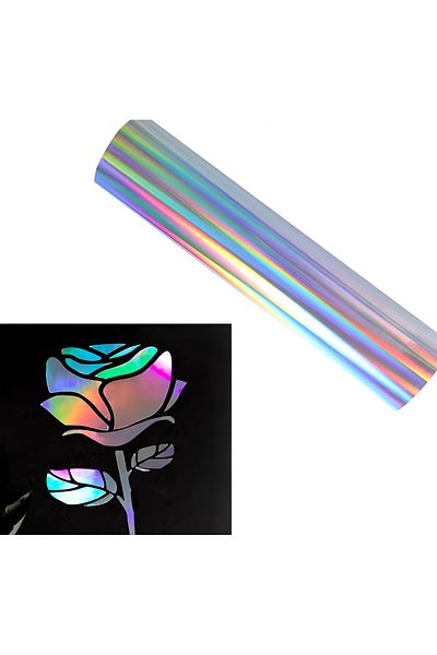 ESEMİZ Hologram Rainbow Rainbow Vehicle Motorcycle Wheel Rim Fairing Foil Size: (30Cmx1 Meter)