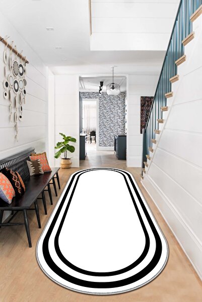 West Home Machine washable non-slip base stain-resistant modern cutting runner kitchen runner carpet runner