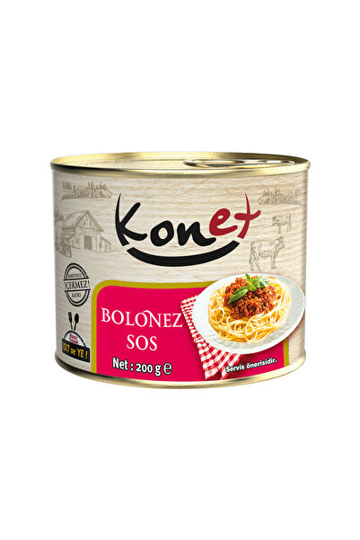 KONET Bolonez Sos 200g - Pratik Ve Lezzetli Hazır Yemek