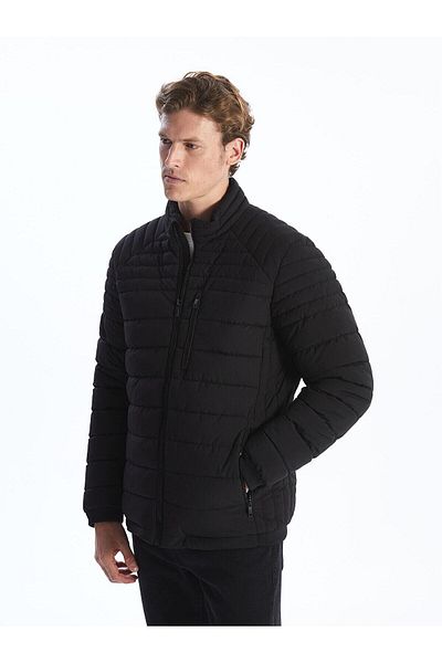 LC Waikiki Ανδρικό παλτό LCWAIKIKI Classic Standard Fit Stand γιακά