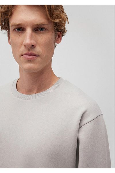 Mavi Φούτερ Crew Neck Grey Basic