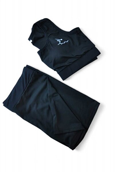 BCFSWİMSPORTS Bustier and Shorts Set Sportsman Swimsuit Bustier Swimsuit Sports Swimsuit Swimsuit