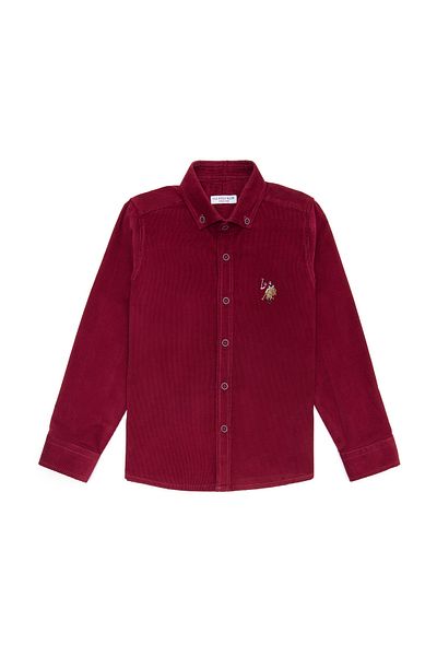 U.S. Polo Assn. Μακρυμάνικο πουκάμισο Boy's Cherry 50254153 -VR223