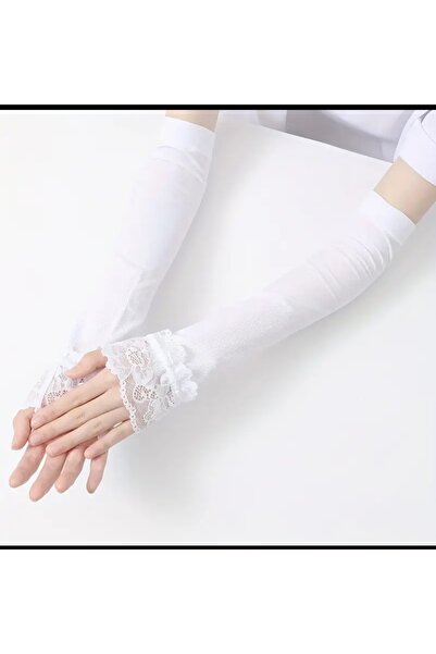 ARHEZ TEKSTİL Sense kısa kollu elbiseler için kapatıcı kolluk eldiven