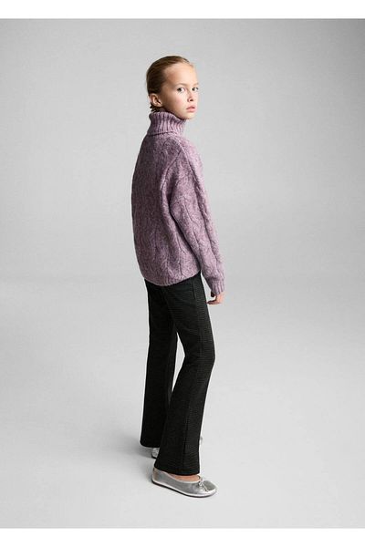 MANGO Kids Knitted Patterned Sweater