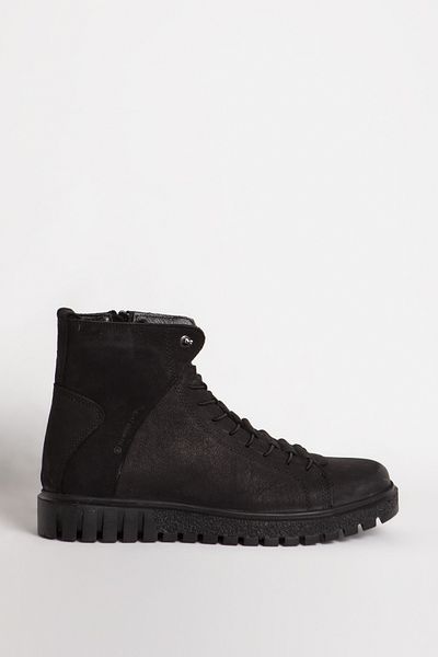 Hammer Jack Torje 102 17945m Real Nubuck Leather Ανδρικές Μαύρες Μπότες