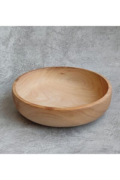 İlya Woodart Decorative Wooden Bowl - Tree, Salad and Fruit Plate