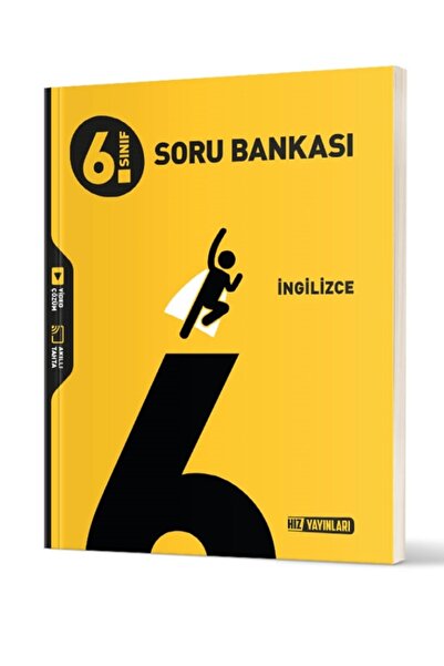 Hız Yayınları HIZ YAYINLARI 6.SINIF İNGİLİZCE SORU BANKASI
