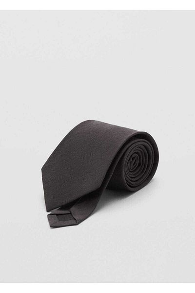 MANGO Man Γραβάτα Mulberry Silk 100% Micro Structure