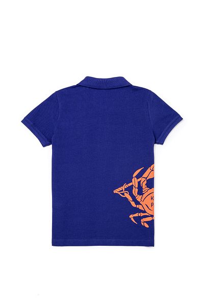 U.S. Polo Assn. Μπλουζάκι με μπλε πόλο για αγόρι 50249566 -VR212