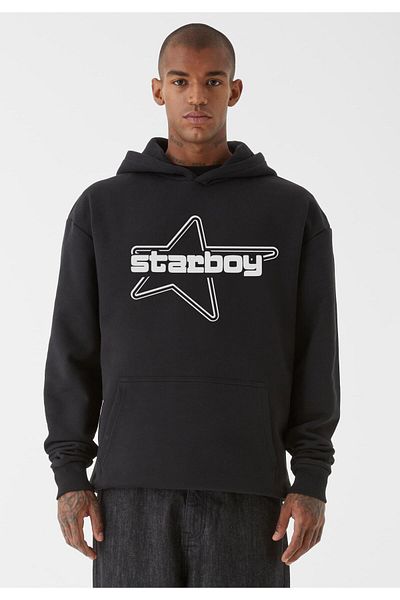 9N1M SENSE Herren SENSE Y2K STARBOY Hoodie Black