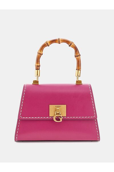Guess Women's Shoulder Bag-stephi Bamboo Handle Handbag