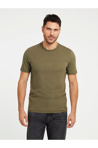 Guess Ανδρικό T-shirt με κανονική εφαρμογή Aidy