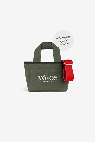 vo ce studios Kanvas Khaki Green Mini Bag