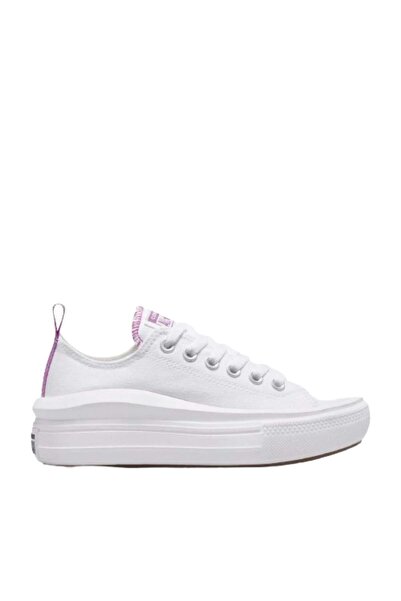 Converse Chuck Taylor All Star Move Color Pop Platform 271717c Unisex Beyaz Günlük Sneaker Ayakkabı