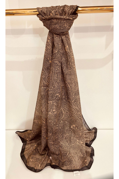 Ladureipek Lüks pamuk ve modal ipek karışımı şal.