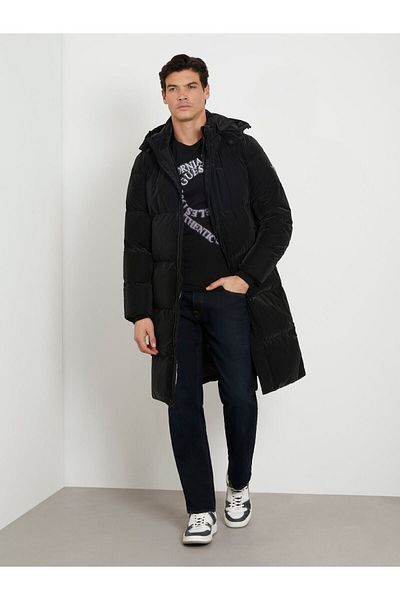 Guess Space Men's Goose Feather Long Coat