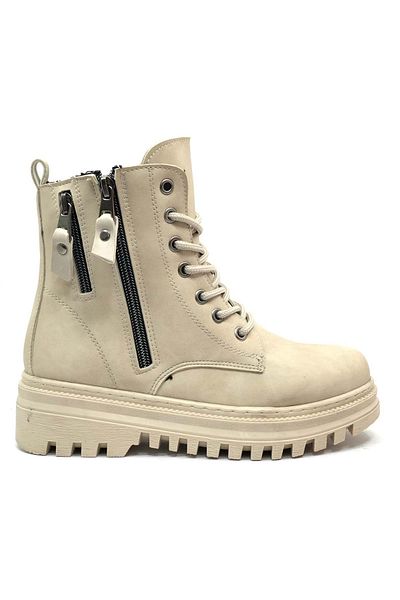 Kids Club Shoes Mehtap Γυναικείες Μπότες - Διπλό Φερμουάρ, Αντιολισθητική Σόλα, ΜΠΕΖ