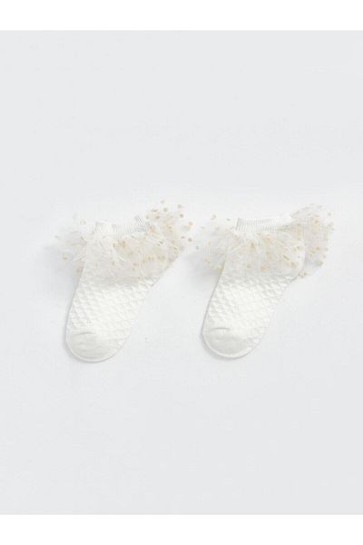 LC Waikiki Чорапи за бебешки ботуши с шарка LCW baby, 2 броя