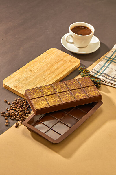 EMBazaar Large Size Dubai Chocolate Mold Silicone Mold 27 X 13.5 Height 2 cm