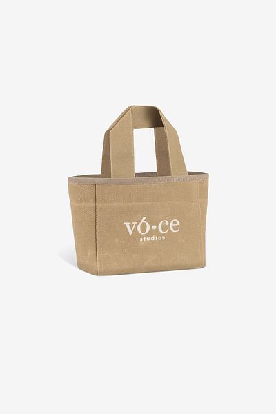 voce studios Canvas Mustard Mini Bag