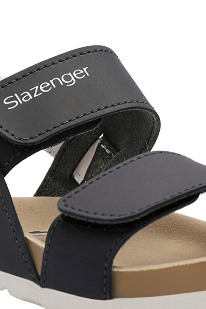 Slazenger Black Kermit Unisex Kids Sandals