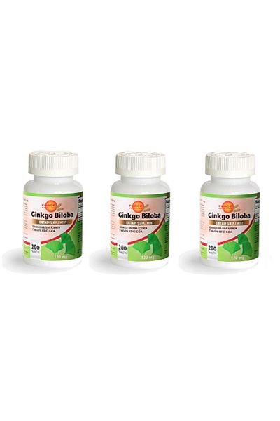 Force Nutrition Ginkgo Biloba 120 Mg 200 Tablet - 3 Pieces