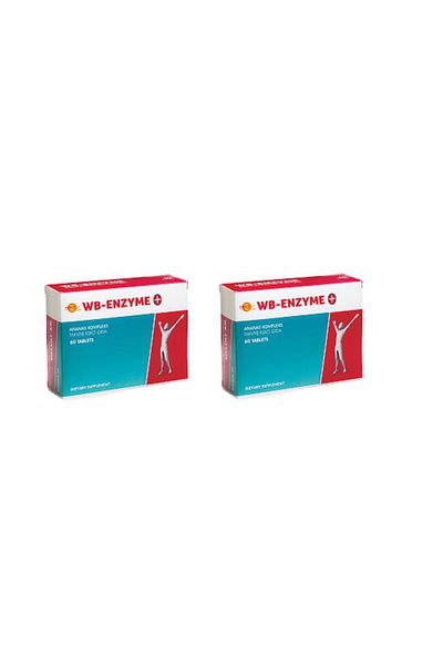 Force Wb-Enzyme (Pineapple) Nutrition Complex - 60 Tablets 2 Boxes