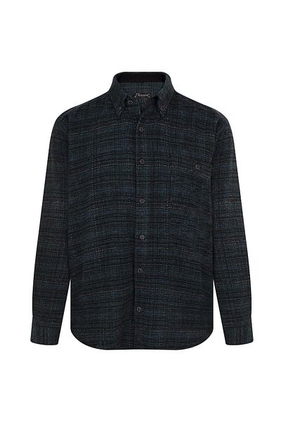 FABİO CASSANİ Cămașă de lumberjack pentru bărbați, albastră - Regular Fit Winter GENUINE - 6914
