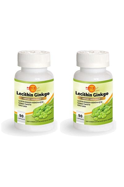 Force Nutrition Lecithin Ginkgo Biloba Koenzym Q10 90 Capsules 2 Boxes