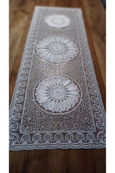 Neweste 110*40 cm Față de masă Ranır Single - Pentru Bufetă, Masă de capăt, B...