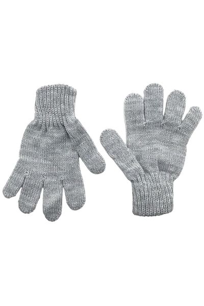 AXE SPORTSWEAR Gray Soft Knitwear Gloves - Children's Winter Knitted Glove