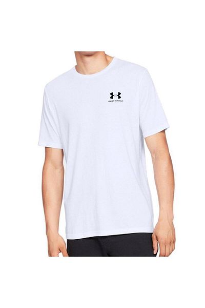 Under Armour Мъжка тениска с къс ръкав UA Sportstyle Left Chest 1326799-100
