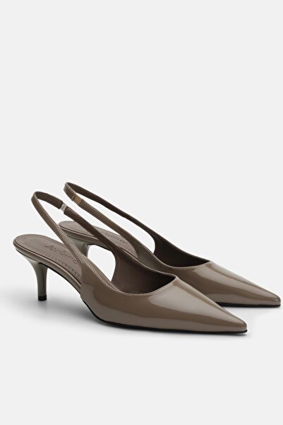 Jorbinol Agata Rugan Klasik İnce Topuklu Ayakkabı