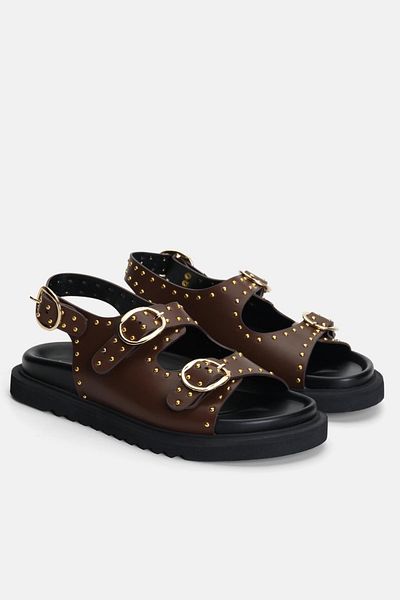 Jorbinol Luzy Studded and Strappy Sandals