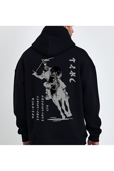 Uniquetex Vek Kuman Warrior - Суитшърт с качулка