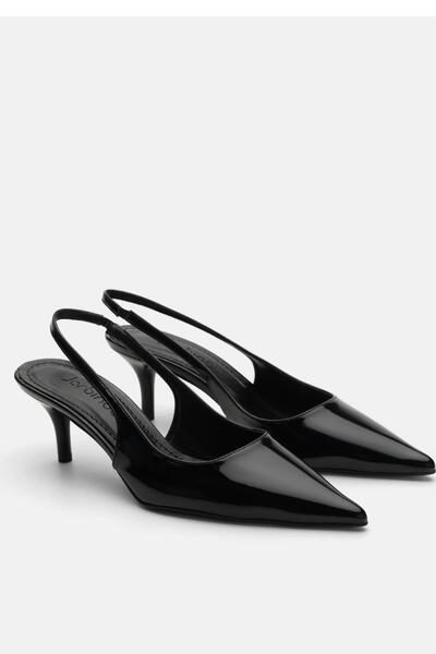 Jorbinol Agata Rugan Klasik İnce Topuklu Ayakkabı