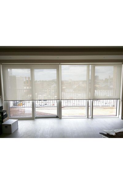 Özel Jaluzi White Sun Screen Roller Blind 1St Quality Sun Screen Curtain
