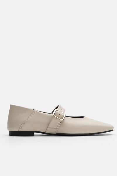 Jorbinol Balerini de damă Lita Soft Leather Flat