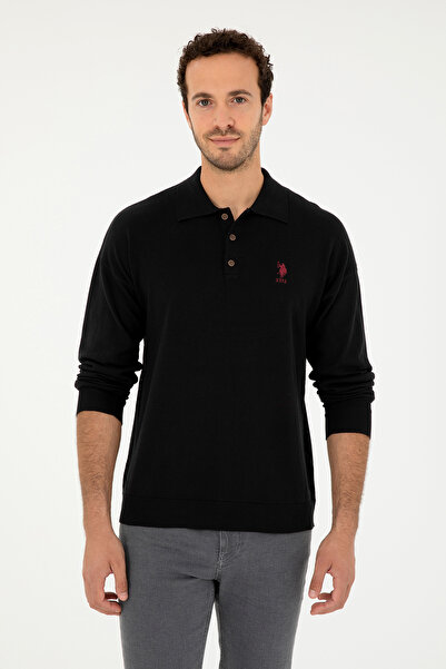 U.S. Polo Assn. Erkek Siyah Basic Kazak 50293506-VR046