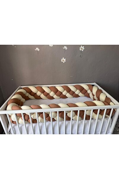ısıklıtoplarrengarenk 560 cm 4 Knitted Crib Protection