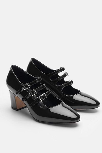 Jorbinol Vinta Three-Stripe Vingate Look Women's Heeled Shoes