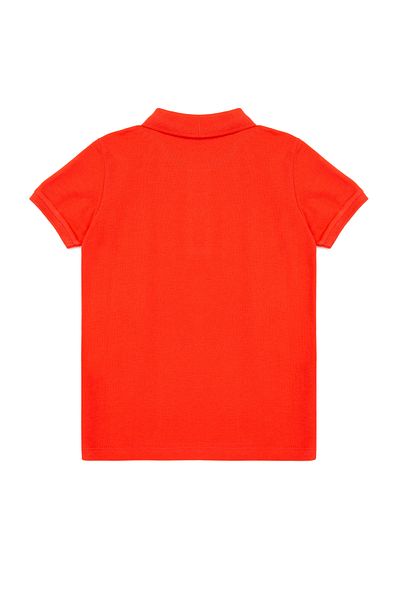 U.S. Polo Assn. Tricou roșu de bază cu gât polo pentru băiat 50249283 -VR213