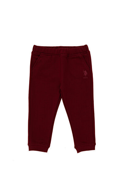 U.S. Polo Assn. Baby Boy Burgundy Sweatpants 50295888-Vr014