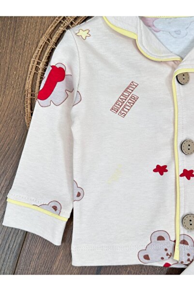 tiwitibaby Baby and Children's Pajamas 100% Cotton Soft Texture Front Button Seasonal Baby Pajamas Set