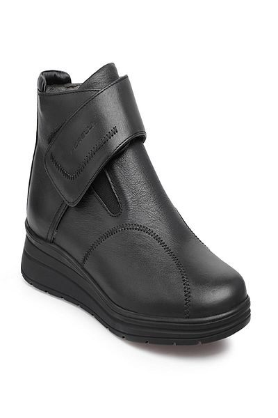 Forelli Peykan 21352 Γυναικείες Μπότες Comfort - Μαύρες