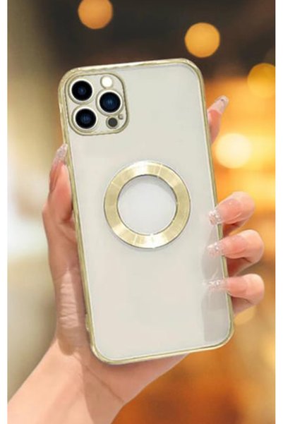İPAX iPhone 13 Pro Max Phone Case Megsafe Look Silicone Case Phone Case